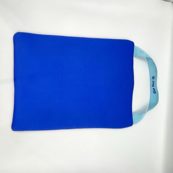 Weight Watchers Women's Zippered Shoe Bag 13"X11" Blue - Picture 3 of 11